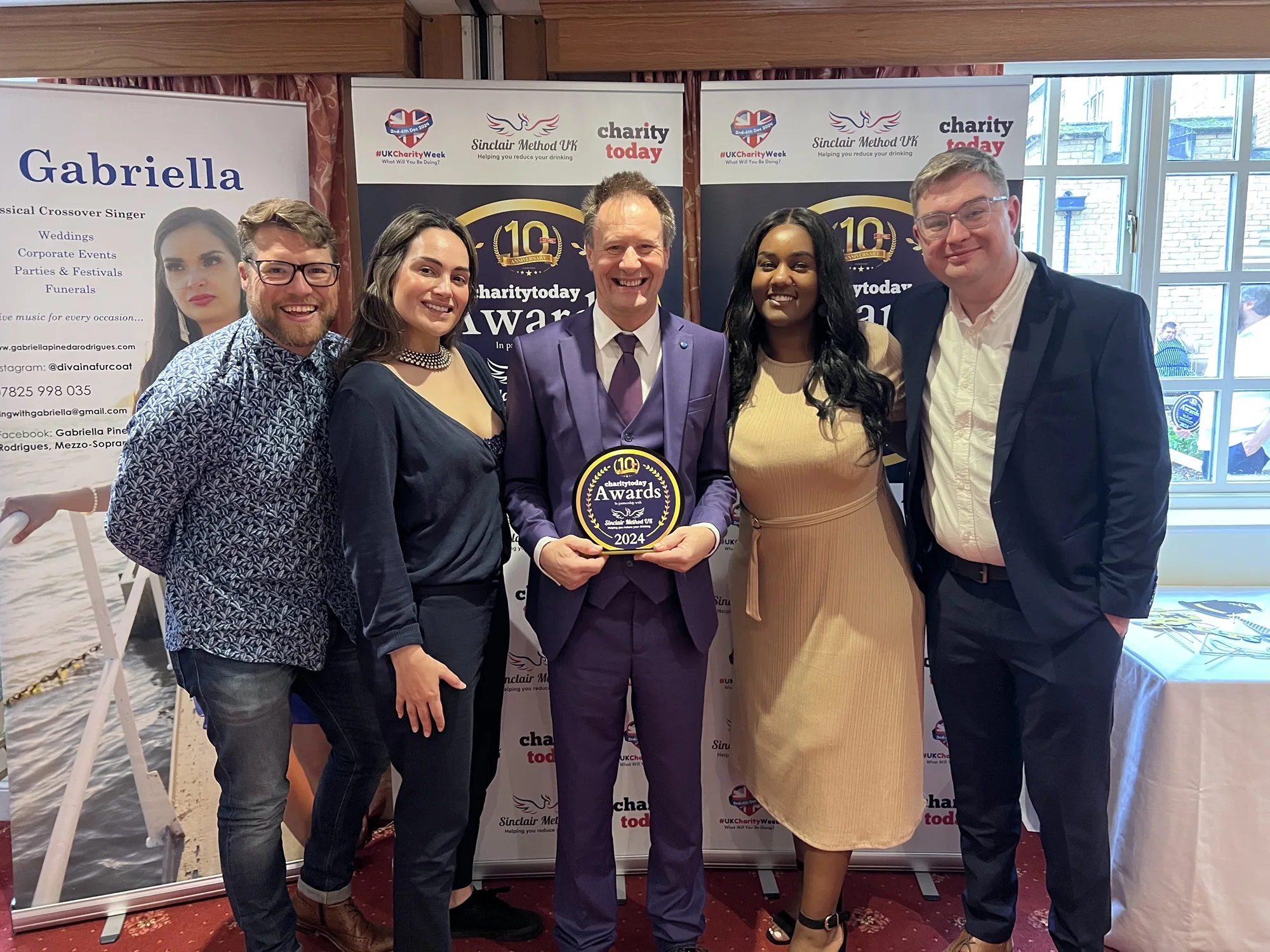 Charity celebrates its recognition at the Charity Today Awards