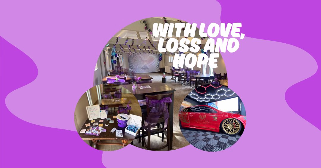 With Love, Loss and Hope: SOS Silence of Suicide Thanks Sian Treadwell for Her Inspiring Fundraiser in Memory of her brother Dane 